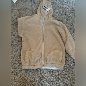 Hollister comfy zip up, never worn